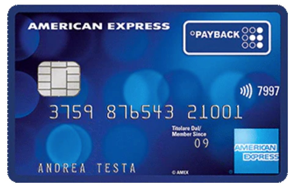 Carta PAYBACK American Express