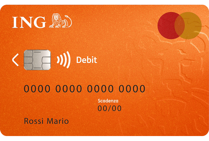 Carta di Debito Ing Mastercard